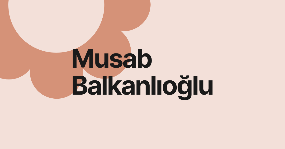 Musab Balkanlıoğlu
